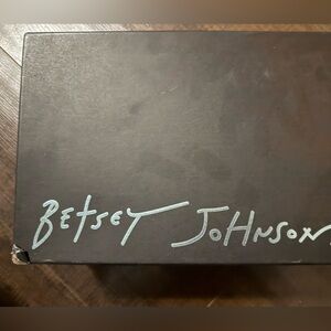 Betsey Johnson Elegant Black Box